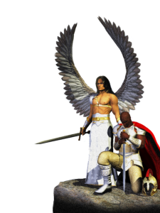 Prayer Warrior with Angel