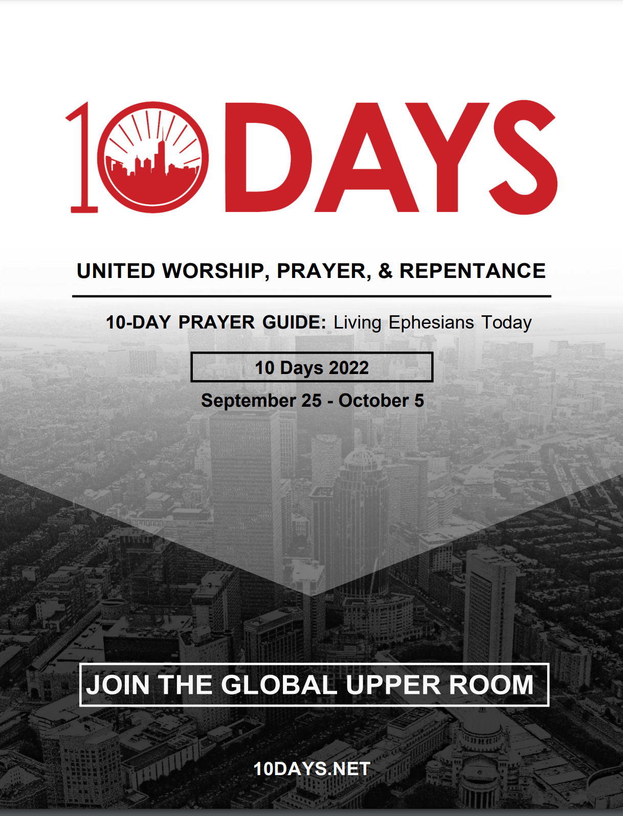 10 Days of Awe Global Christian Online Prayer Event 2022 ALT Form